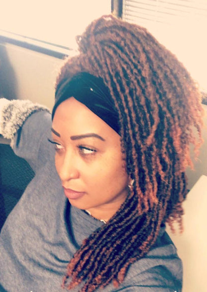 Marley locs DreadLocks wig for protective hair styling