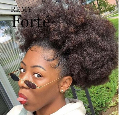 Human Hair Brazilian Remy Afro kinky Bulk for Braiding  and Loc repair