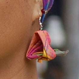 Angisa Earrings Handmade from Suriname