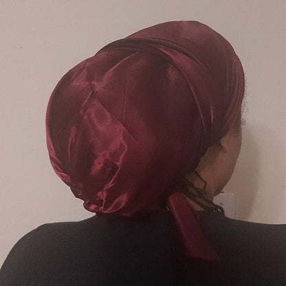 Super Comfi Satin Bonnet for Braids, Locs, Extensions, weaves and curly hair