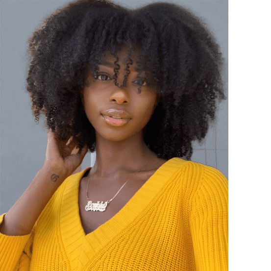 Janina Mongolian Afro Kinky Curly Wig