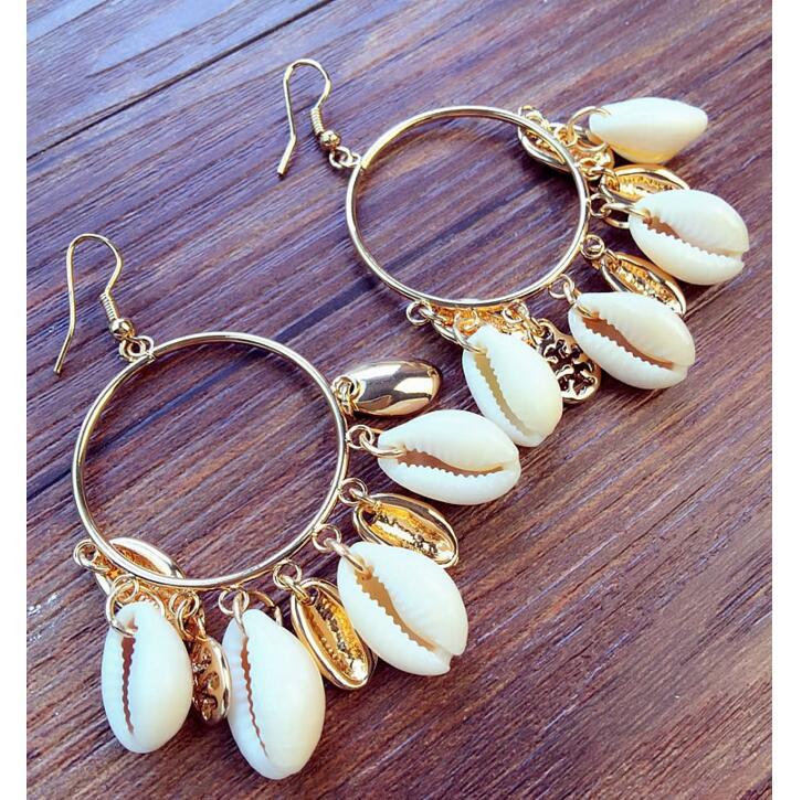 Cowrie Shell Earrings that never go out of Style