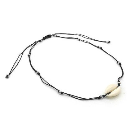 Cowrie Shell Necklace &amp; Hair Tie  Perfect for Mother&