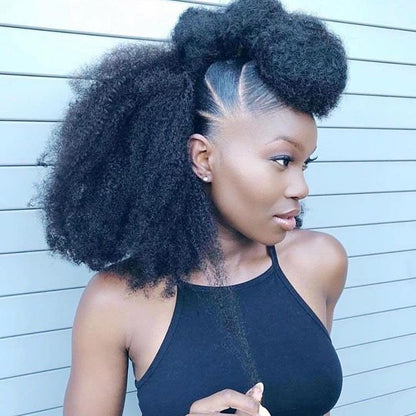 Remy Peruvian Afro Kinky Bulk Cheveux Humains pour Locs &amp;amp; Braids - Couleur 
