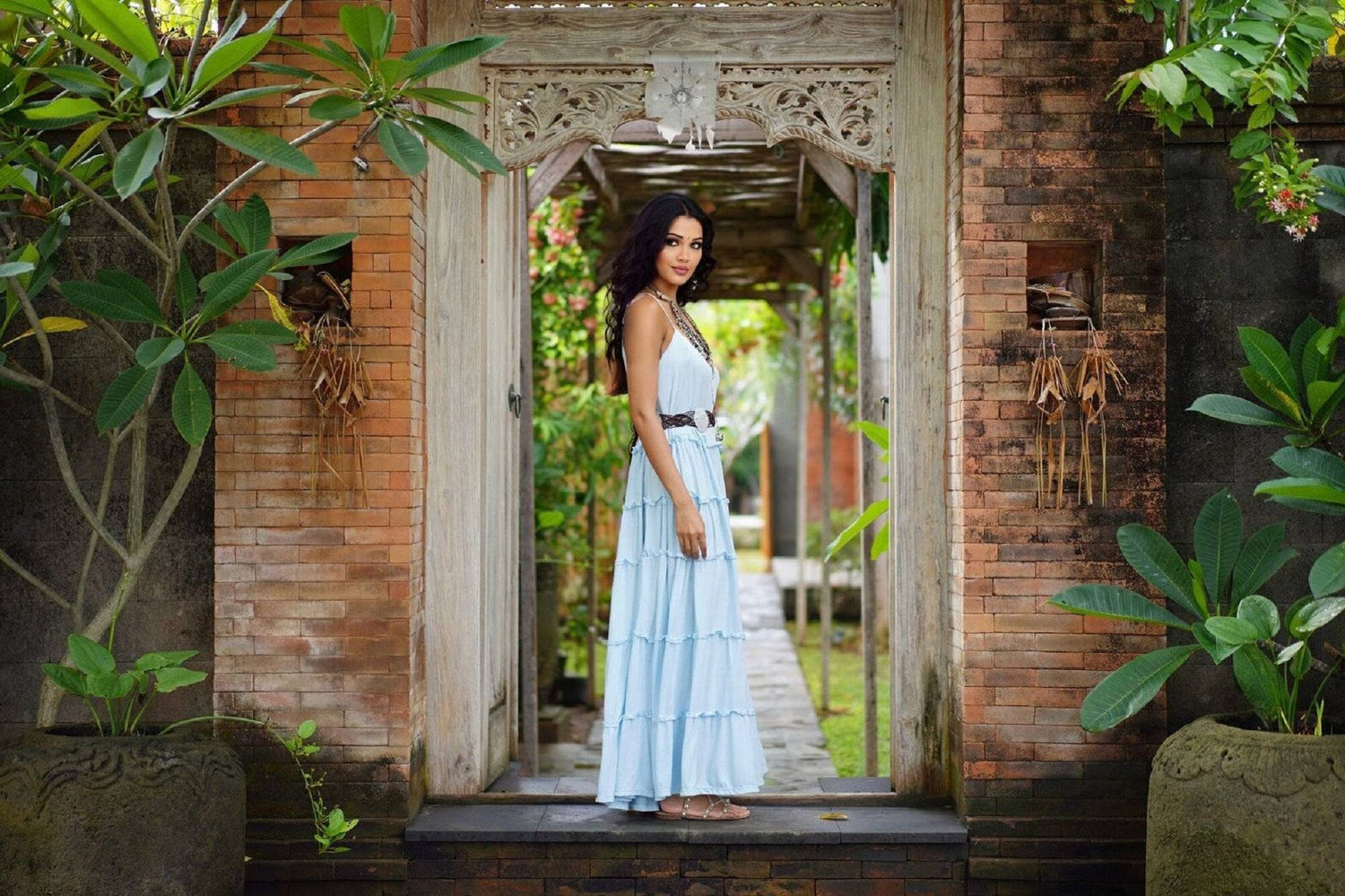 Stretchable Jersey Maxi Dress - Full Length | All Sizes WhatNaturalsLove.com Stretchable Jersey Maxi Dress - Full Length | All Sizes WhatNaturalsLove.com