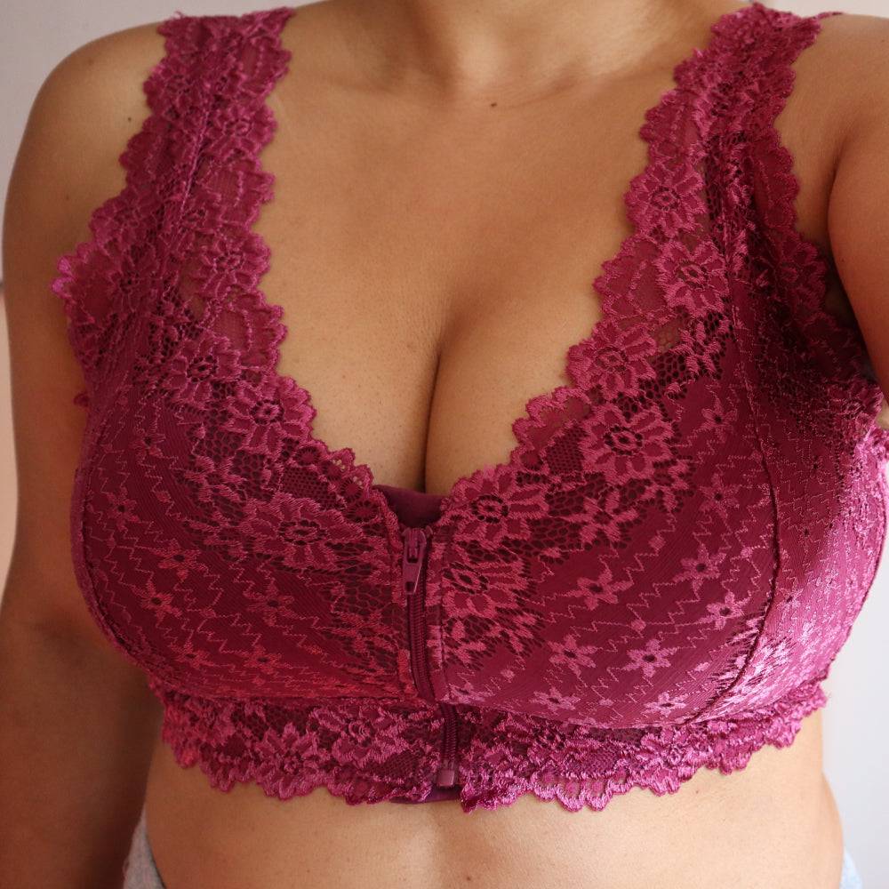 Super Comfi Sexy Lace Bralette - Wireless lace Bra  