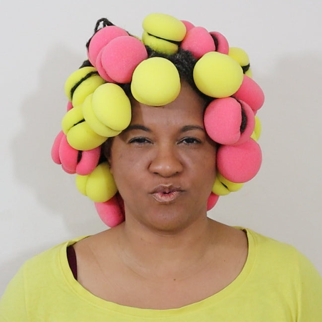 Curlers to shop sleep in