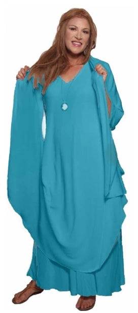 Moroccan Magic Dress Large to XXXL with Sleeves