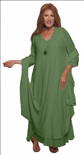 Moroccan Magic Dress Large to XXXL with Sleeves