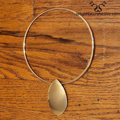 Outstanding Oval chocker necklace