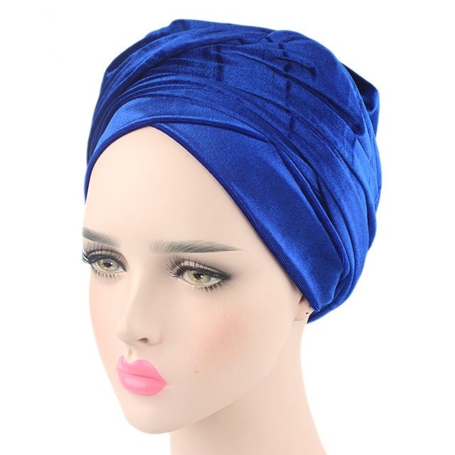 Classic timeless velvet head wrap for all hairstyles and all occasions