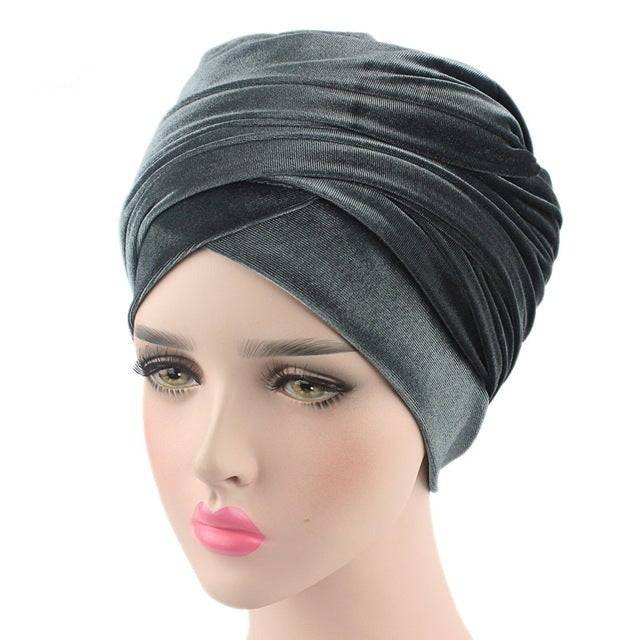 Classic timeless velvet head wrap for all hairstyles and all occasions