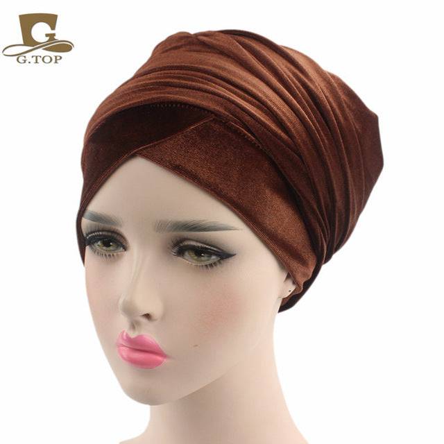 Classic timeless velvet head wrap for all hairstyles and all occasions