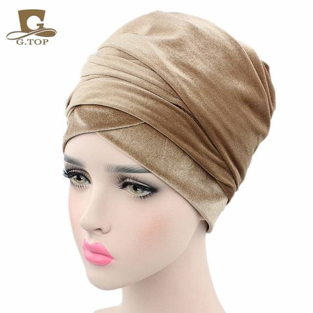 Classic timeless velvet head wrap for all hairstyles and all occasions