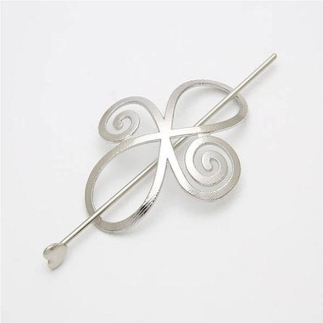 Hair Pin Barrette for all hair textures: Locs, Curls and Natural Hair