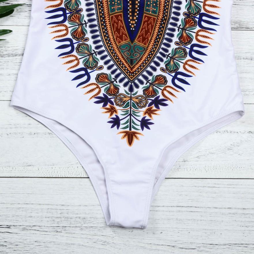 Dashiki bathing suit for women with curves