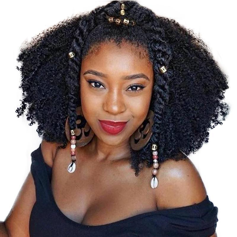 Mongolian Afro Kinky Hair that blends with 4C Hair