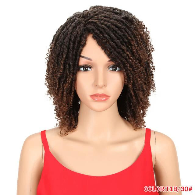 Single twist coils Wigs