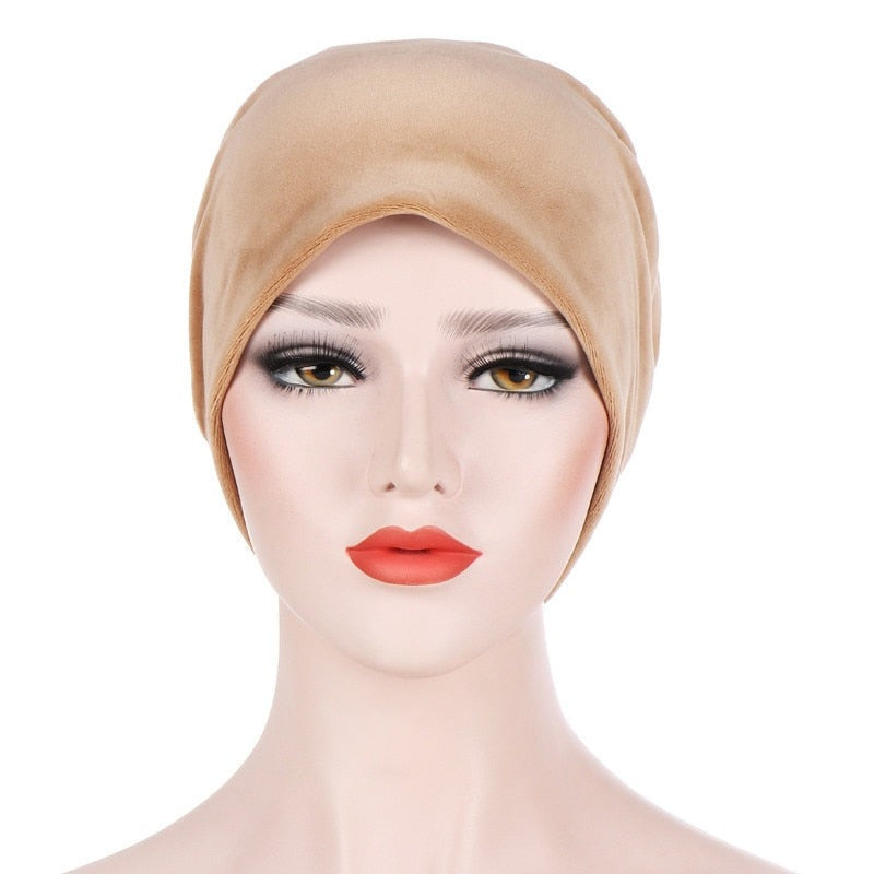 Coolest Super Sexy Velvet turban Hijab Slouch