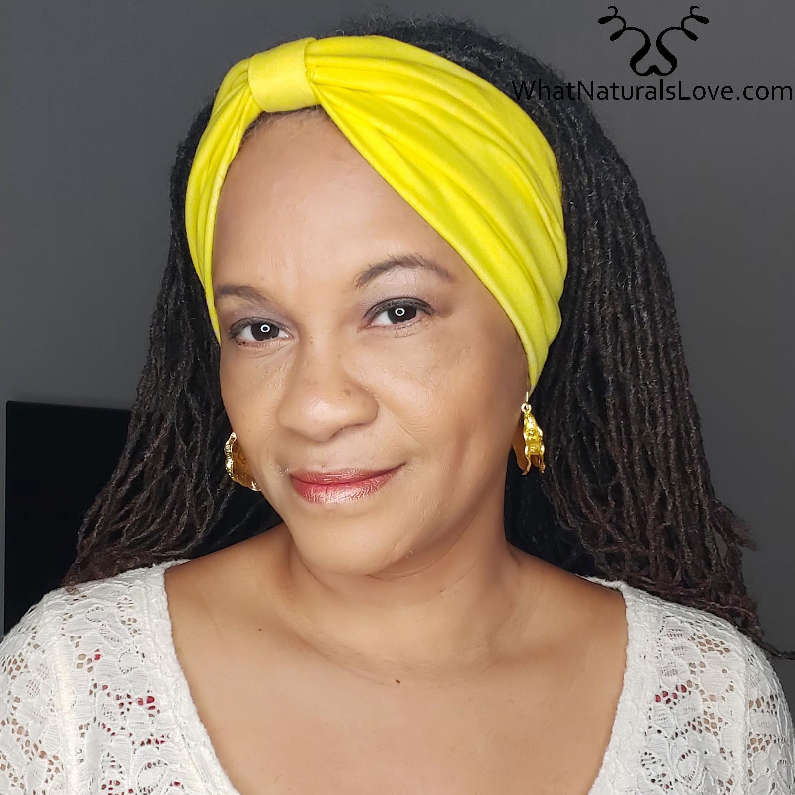 Headbands for Locs, Braids and Natural Hair - Extra Wide, Super Comfortable Stretch
